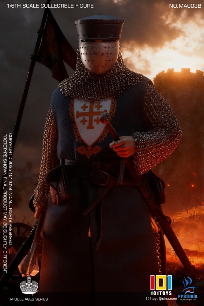 101TOYS Medieval Knight Heavenly Kingdom Dynasty Captain of the Guard 1/6 Figure