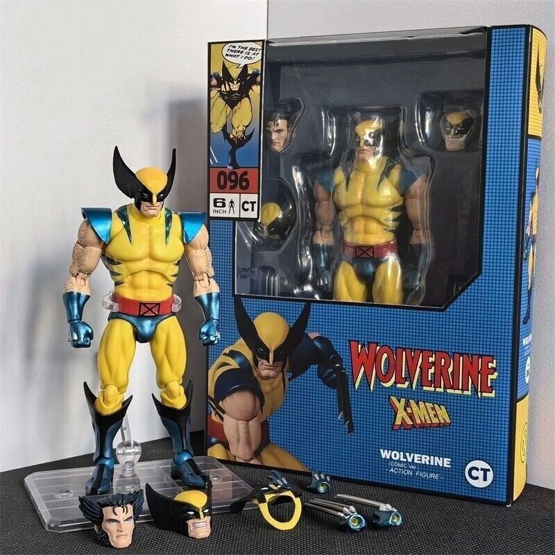 Wolverine X-Men Comic Version w/Accessory 6″ Action Figure CT Toys #096 New Box