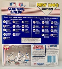 MLB Starting Lineup Figure 1993 Texas Rangers Juan Gonzalez Baseball Cards