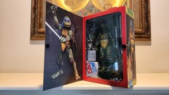 NECA TMNT 1990 Movie Ultimate Leonardo 35th Anniversary 7″ Figure Walmart Excl