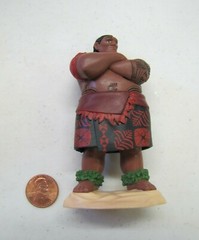 Disney Chief Tui From Moana Movie Pvc Figure Figurine Cake Topper 4″ Toy Doll