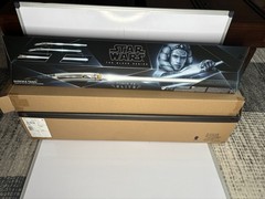 STAR WARS The Black Series Ahsoka Tano Force FX Elite Electronic Lightsaber NEW