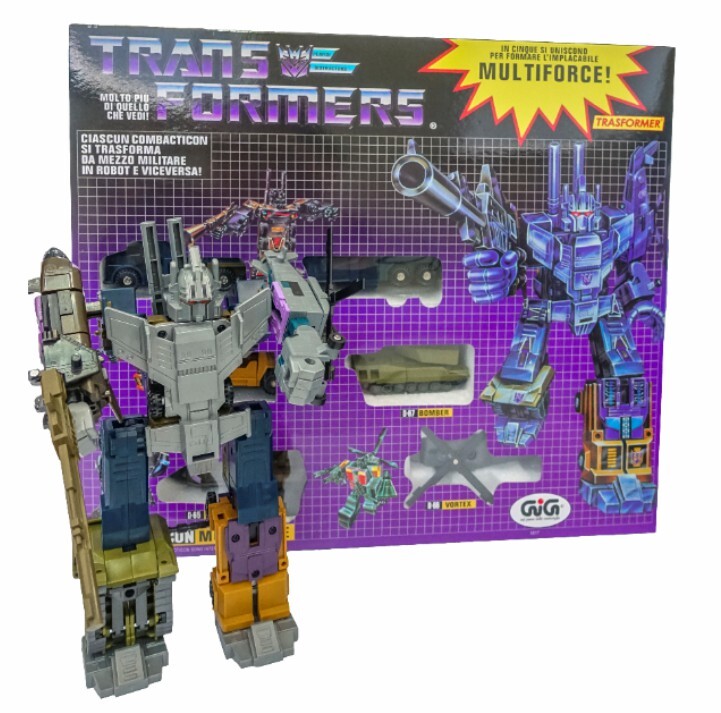 Transform G1 Bruticus Multiforce brand new Gift metal version WITH BOX