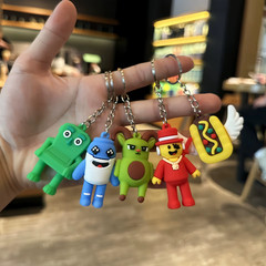 2026 Anime STEAL a BRAINROT Blue 67 Sahur Keychain Cute No. 67 Keychain Pendant