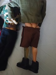 GI Joe Lot of 3 Vintage 1960’s 70’s Action Figures As Is