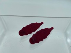 M.A.S.K Parts Arctic assault purple snow shoe set Repro mask