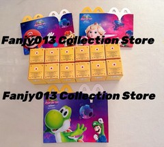 McDonalds Toy 2026 Super Mario Galaxy Plastic Toys With Clip Full Set Of 12 NEW