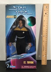 STAR TREK Voyager LT. TUVOK Figure Lot 9″ PLAYMATES 1997 NEW Sealed
