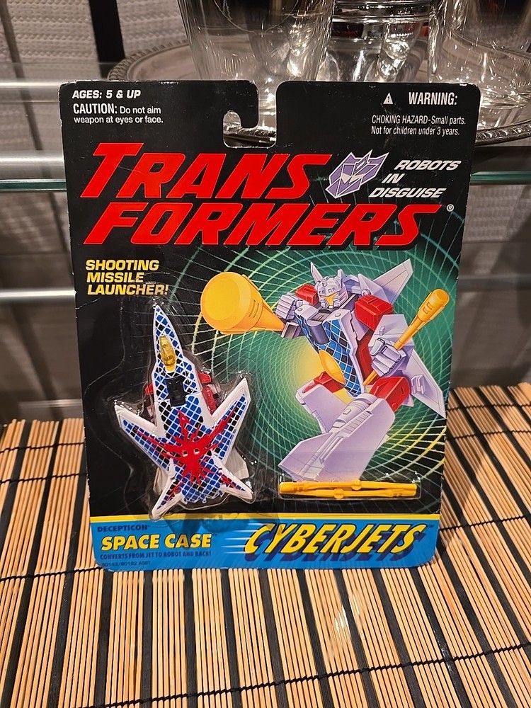 Transformers Original 1994 Vintage Cyberjets Space Case Decepticon New