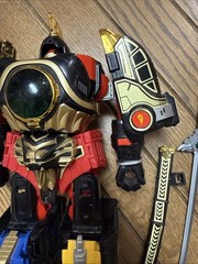 1994 Mighty Morphin Power Rangers Deluxe Thunder Megazord Incomplete