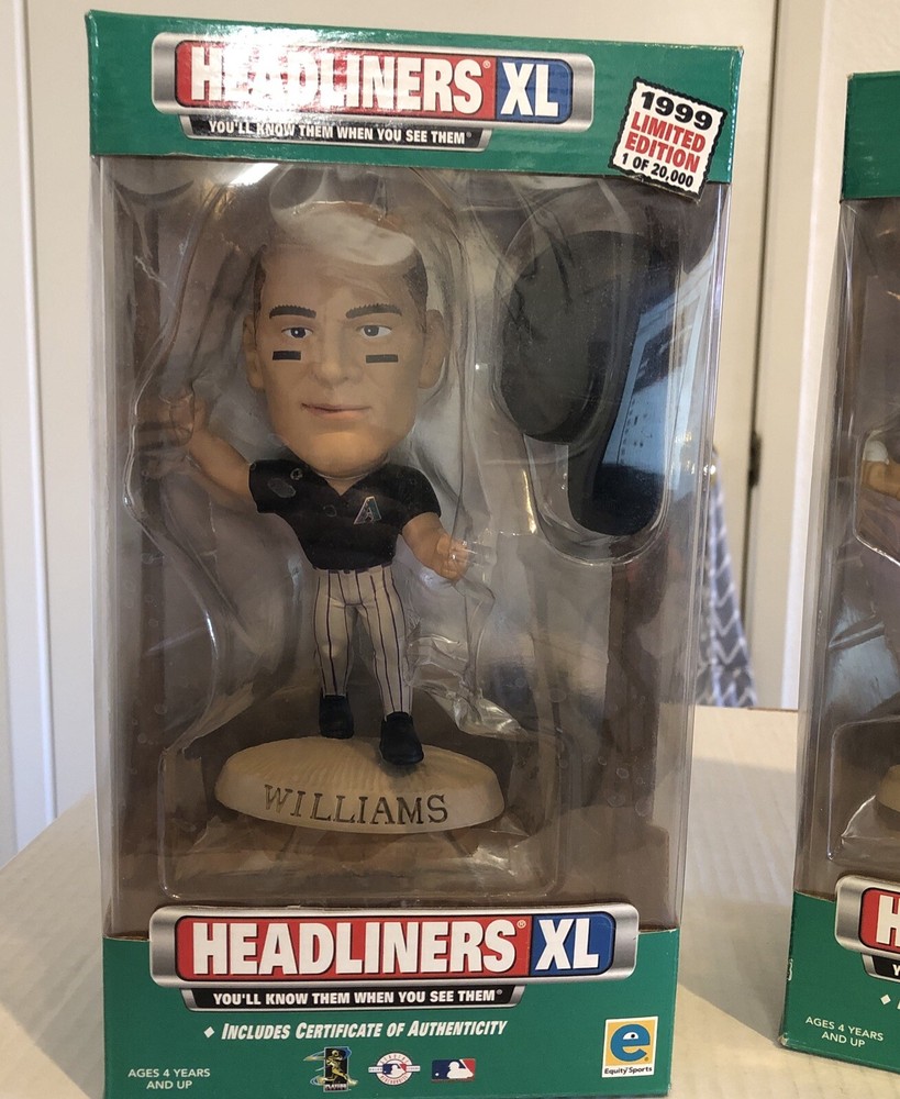 Headliners XL 1999 Limited Edition Matt Williams COA MLB Baseball NIB Arizona