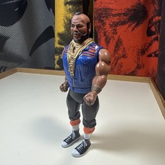 VINTAGE 1983 GALOOB 6″ CANNELL TOYS A-TEAM B.A. BARACUS MR T ACTION FIGURE