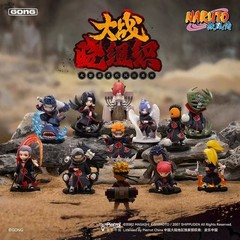 GONG Naruto Shippuden Series Battle Against Akatsuki Themed Figure Set of 10 New