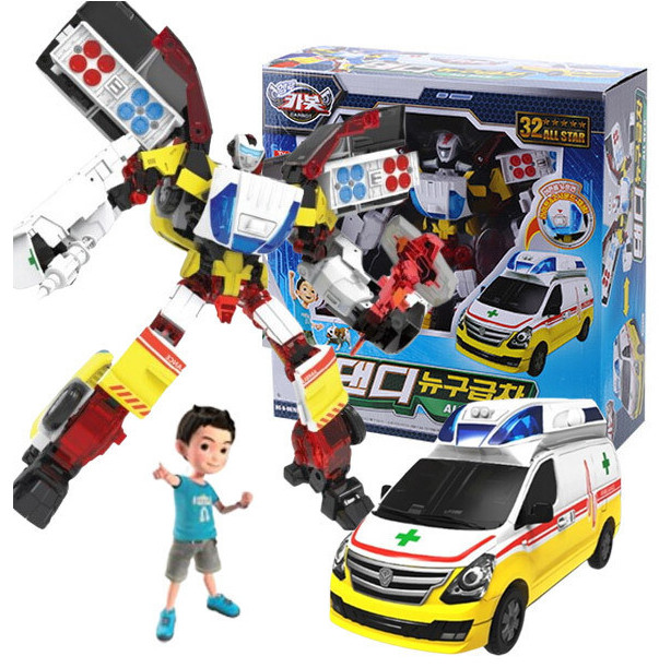 Hello Carbot All Star DANDY New Ambulance Transformer Robot