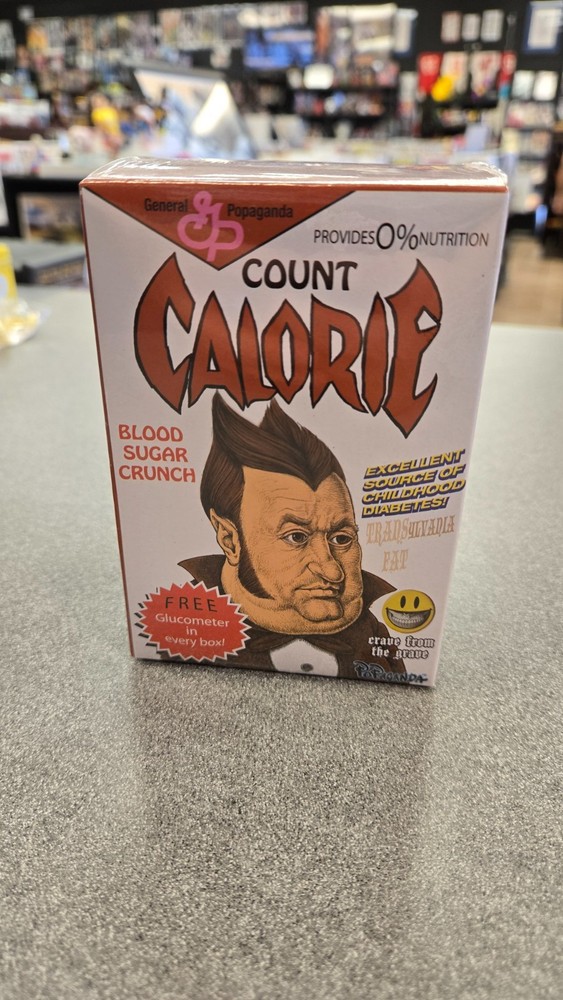 Ron English Popaganda Cereal Killers Count Calorie Mindstyle Mini Figure NIB