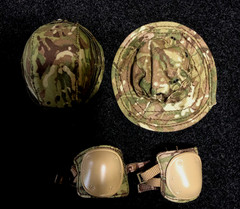 1/6 Green Wolf Gear British MTP Osprey Vest, Pouches & Extras