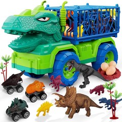 19 in 1 Dinosaur Toys for Kids 3-5 5-7, Dinosaur Truck Set for Toddlers with …