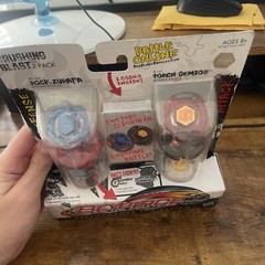 Rock Zurafa Torch Gemios Crushing Blast 2-Pack Beyblade HASBRO METAL MASTER New3