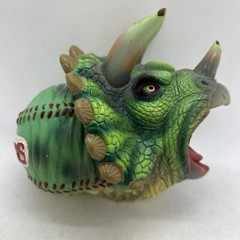 Vintage Dino Crushers Ball Triceratops Placo 1996 RARE Toy DOES NOT SCREAM