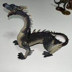 Papo Schleich & Heroscape Figure Lot – Vintage Medieval Knights, Horses, Dragons