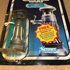 Vintage Star Wars FX-7 Medical Droid Figure 41A Card Back Kenner 1980 ESB