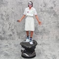 Dark Knight Joker Nurse 54cm Statue Heath Ledger DC Movie Collectible Figure