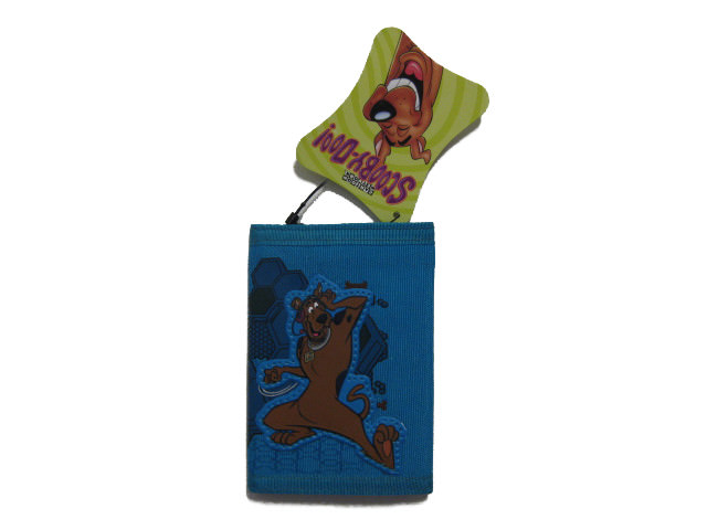 Scooby-Doo Tri-Fold Wallet 4.5″ x 3.25″ ( LIGHT BLUE ) BRAND NEW WITH TAGS