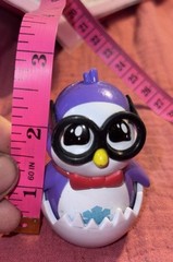 Bonkers Toy Co. LLC Penguin Figurine Purple Plastic 2.7 inch