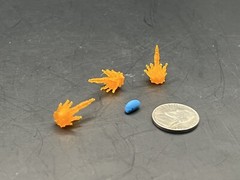Mini Blood/Blast/Power Effects/FX For 1/12 Scale 6″ Legends Action Figures