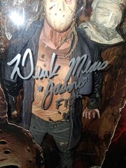 NECA 18 Inch Jason Voorhees “Friday the 13th” Figure Autogragh Derek Mears