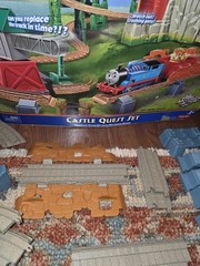 Motorized Thomas The Train Trackmaster Castle Quest Set 100% Complete w/ Box