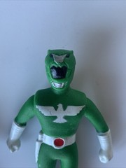 Vintage Super Robotic Rangers Lookalike Generic Pink Blue Green Action Figures
