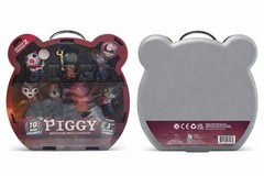 Piggy Series 2 Action Figure Collection 10 Mini Figures Bear Case Boxed