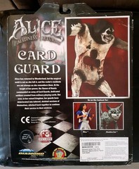 Card Guard figure from Alice Madness Returns – Diamond Select