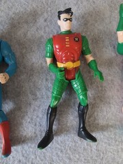 Superhero Action Figure Lot 12 Marvel DC Vintage 1980’s & 1990’s Kenner Toy Biz