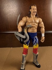 Exclusive! WWE Elite Legends Series 13 Jake The Snake Roberts 100% Complete! WWF