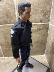 1/6 Present Toys T-1000 Terminator Police Officer Robot 12” Figure MMS
