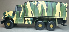 Disney Pixar Cars 2 Deluxe Andy Gearsdale British Military Truck 1:55 Diecast FC