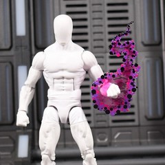 Kirby Krackle style Action Figure Effect Pieces – Marvel Legends – Purple