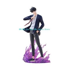 2pcs Solo Leveling Sung Jin-Woo PVC Figure Anime Collectible Statue