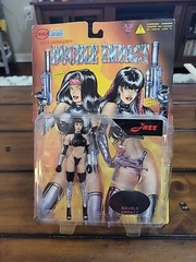 Double Impact Jazz Lot Action FIgures 1998 Skybolt Toyz *Read*