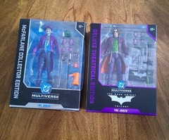 McFarlane DC Multiverse Joker Batman #57 Collector Edition & Dark Knight Joker