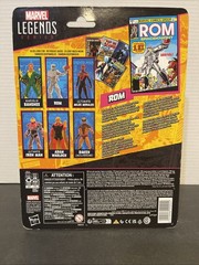 Marvel Legends Series Retro Mini-Comic ROM SPACEKNIGHT Carded Hasbro Shelf Wear