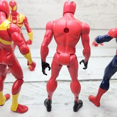 Marvel Spider-Man Lot Of 5 5.5″ Basic Action Figures Modern Adjustable Hasbro