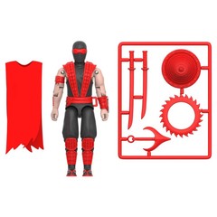 Super7 GI Joe Reaction Ninja Force SNAKE EYES 3.75″ Figure NEW IN HAND UNPUNCHED