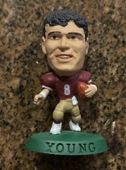 STEVE YOUNG 1996 Corinthian Football Headliners Opened Action Figure 49ers NFL