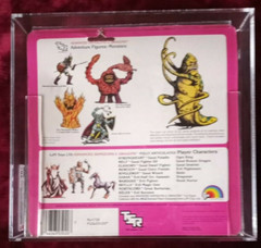 Advanced Dungeons & Dragons RAGING ROPER LJN 1983 GRADED 70+ by CAS! VERY RARE!