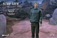 EXO-6 1/6 Star Trek Lt. Spock Leonard Nimoy “The Cage” Action Figure NEW SEALED