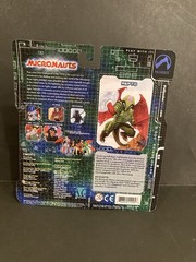 Palisades Micronauts Aliens REPTO Translucent Purple & Yellow Mint on Card 2002