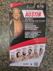 WWE Elite Series 81 Stunning Steve Austin Brand New Sealed